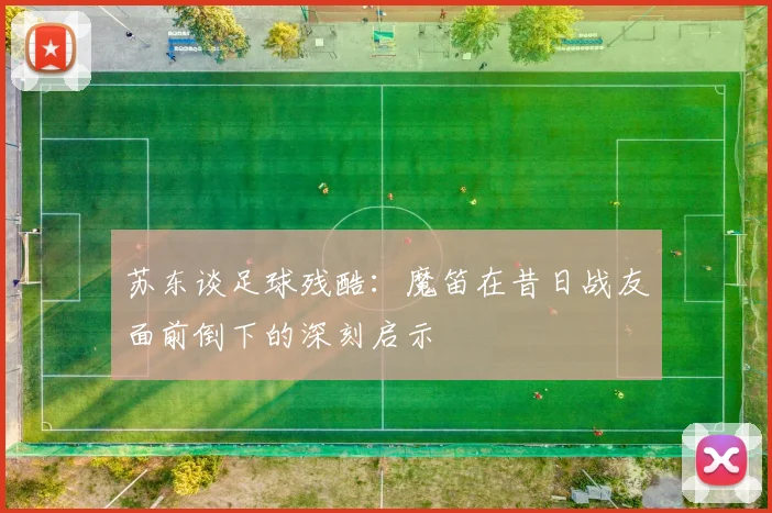 苏东谈足球残酷：魔笛在昔日战友面前倒下的深刻启示